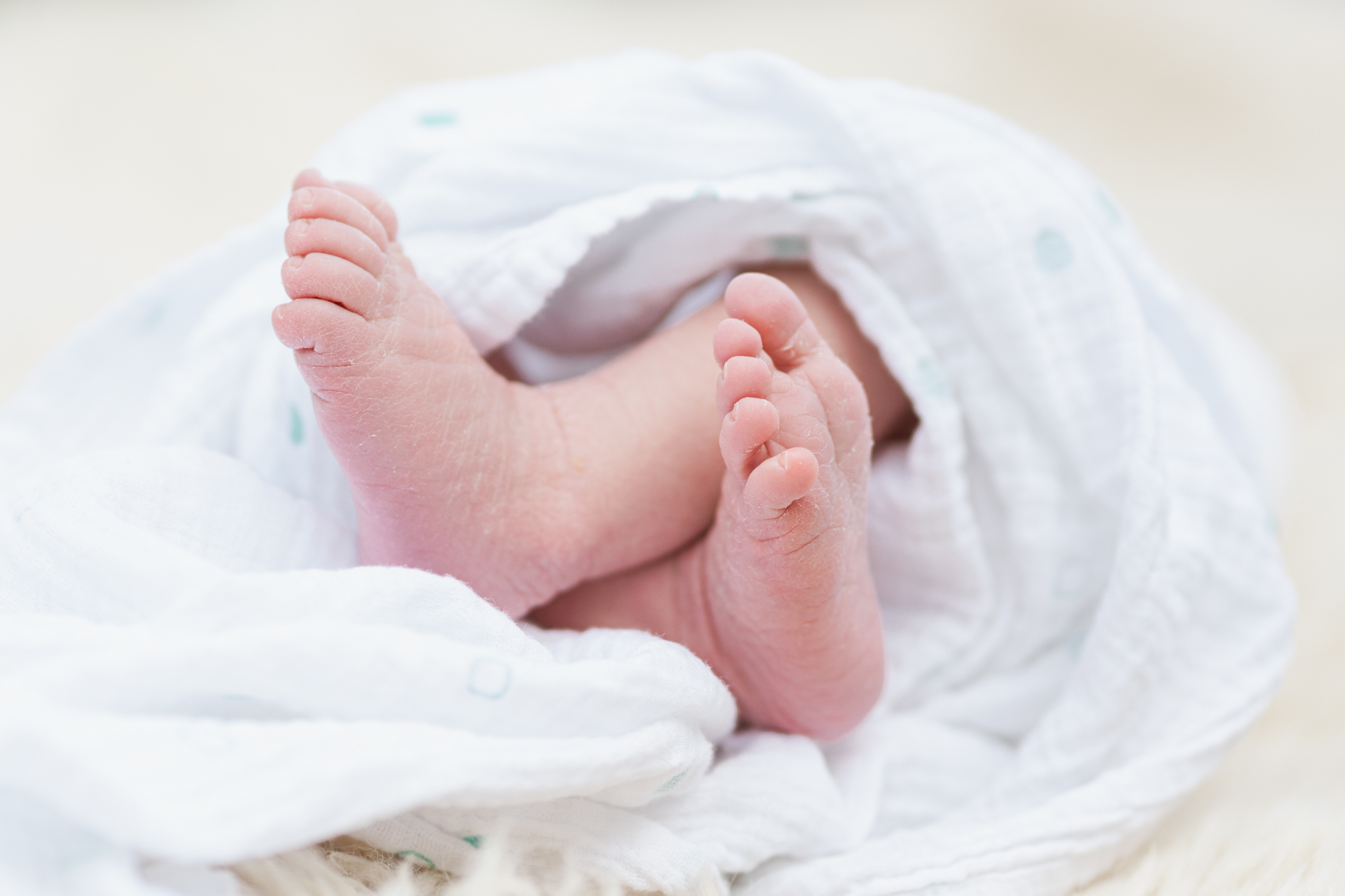 newborn feet