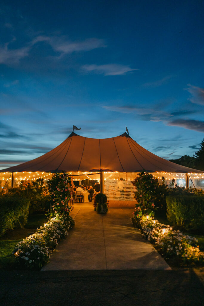Connemara House wedding tent