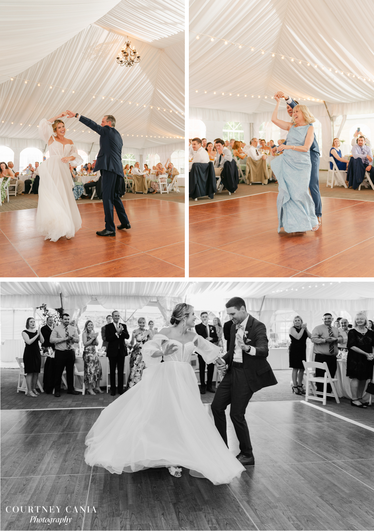 couples first dance and parent dances