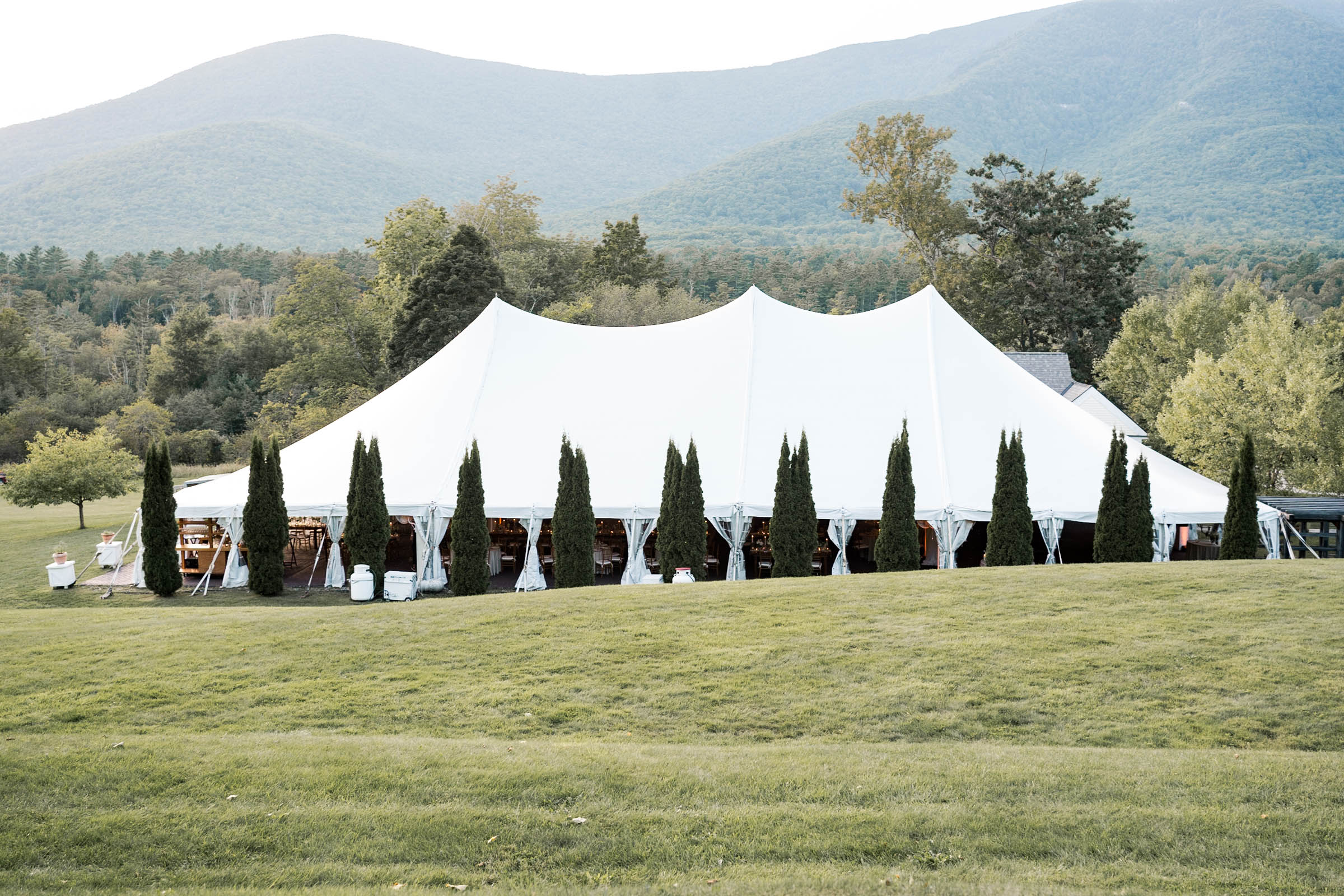 Tent at The Hildene