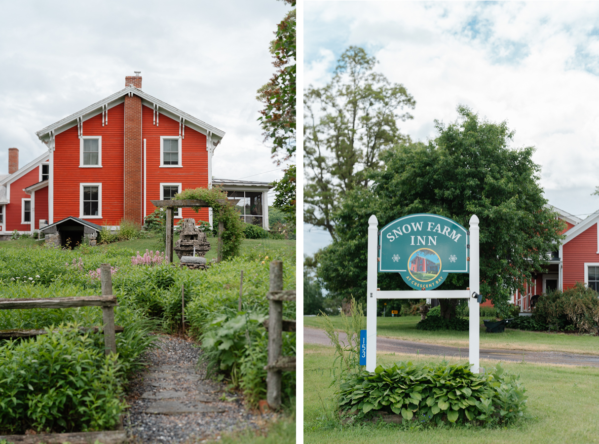 Snow Farm Inn exterior of building