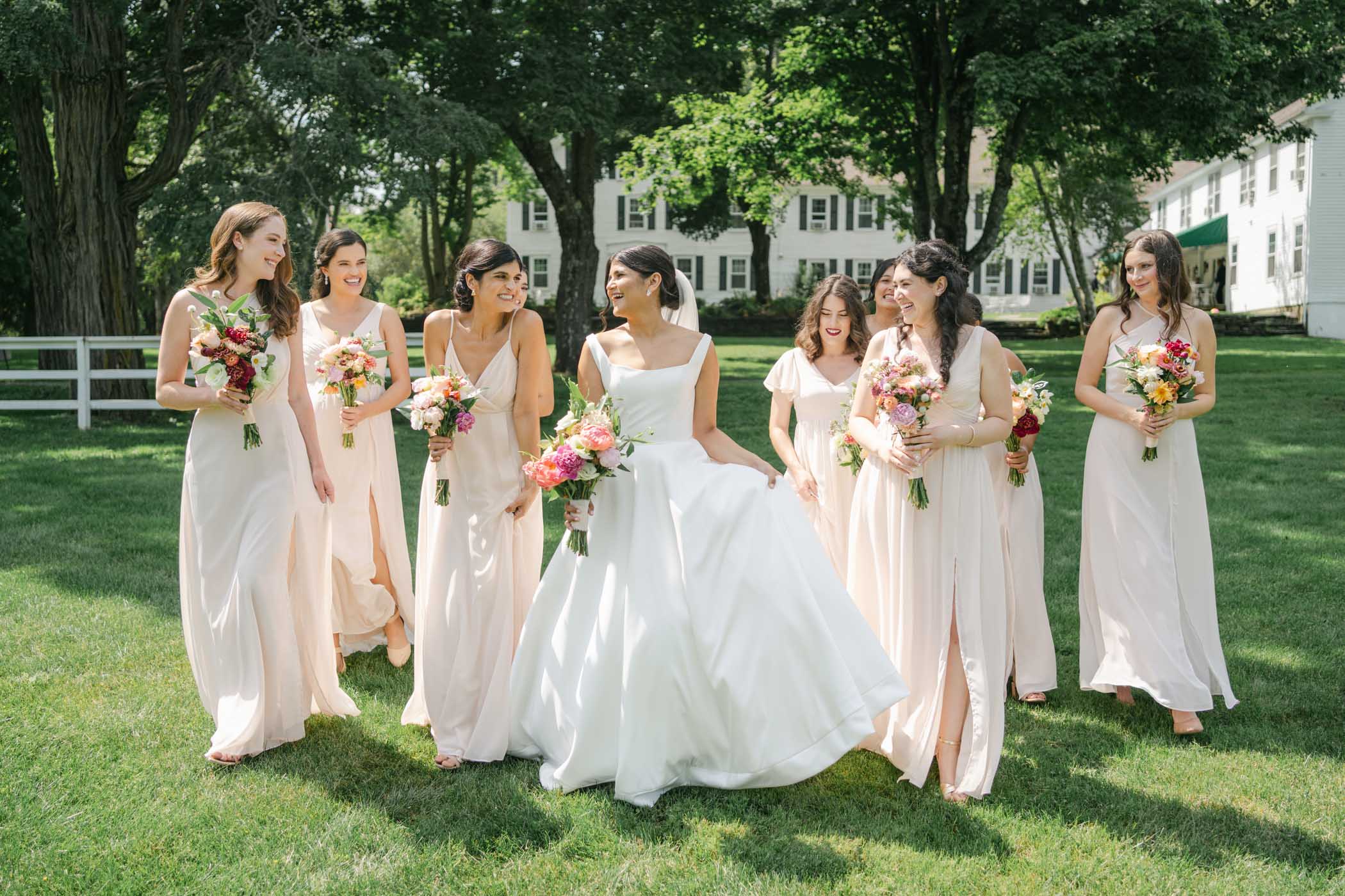 Colorful Summer Wedding on Dartmouth Campus and at The Quechee Inn at Marshland Farm