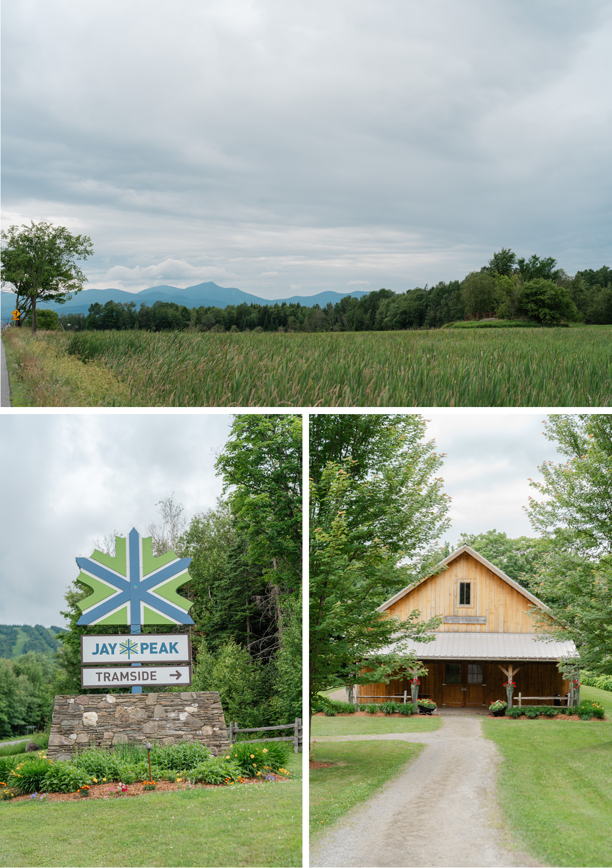Vermont wedding at Jay Peak, scenery