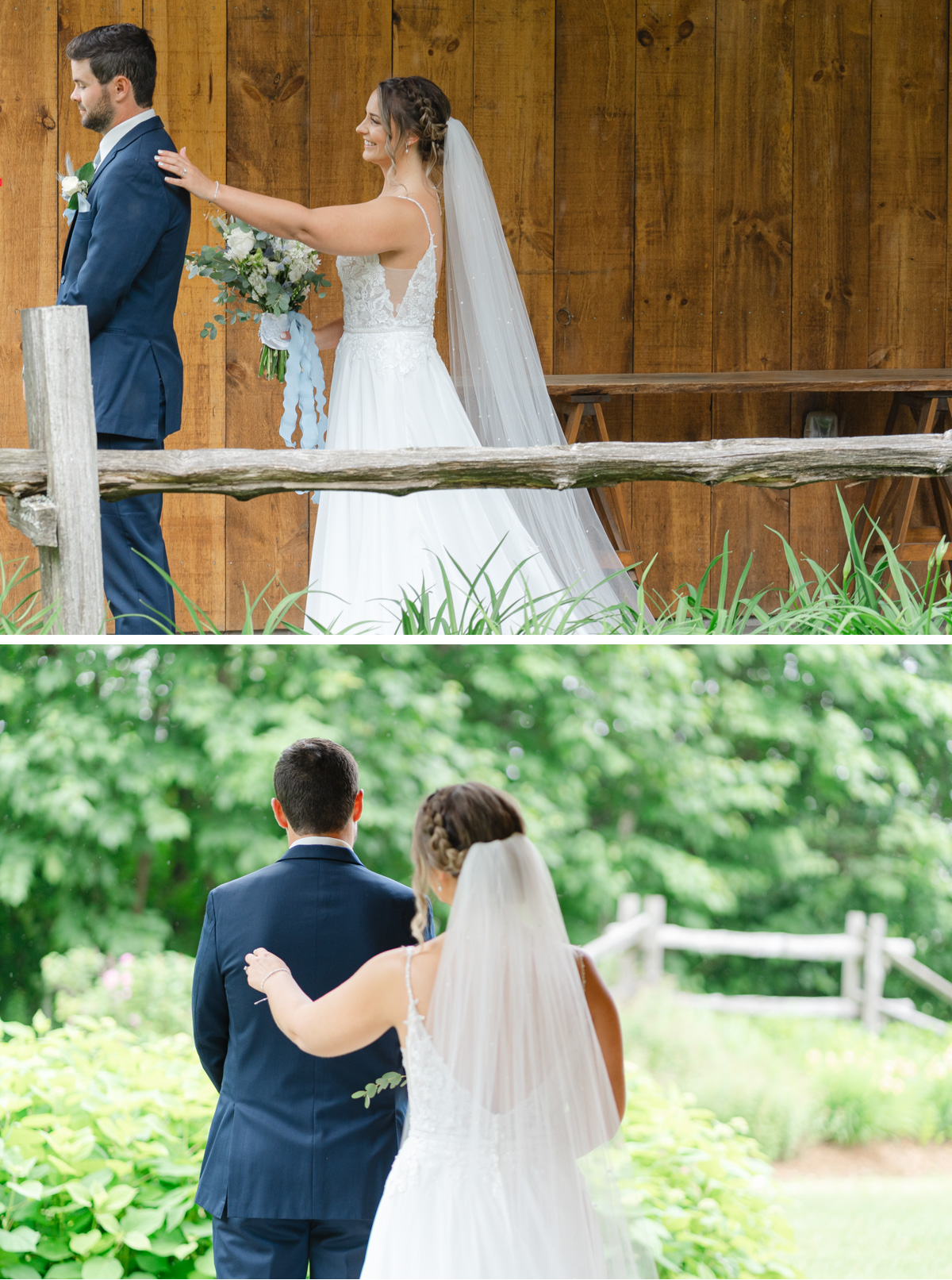 Vermont wedding at Jay Peak, first look