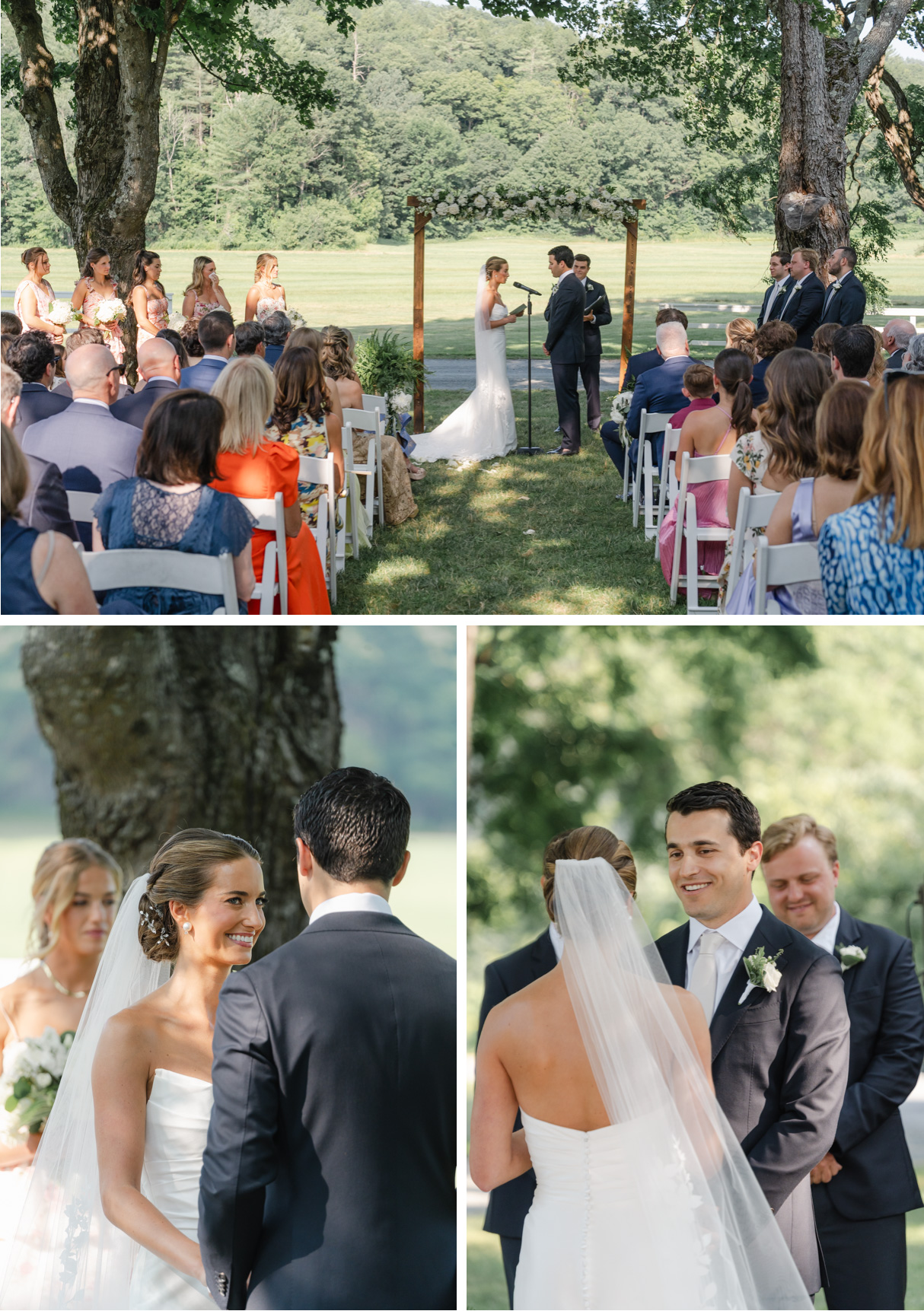vermont wedding at the quechee inn - at the arbor