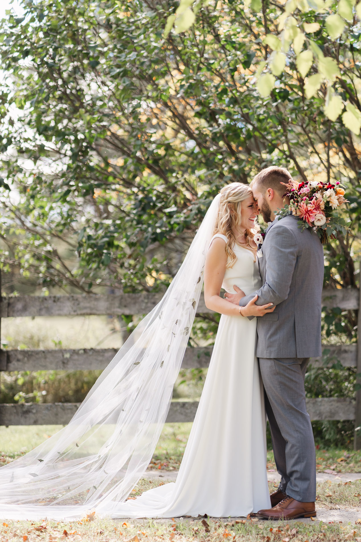Autumn wedding, Grafton VT