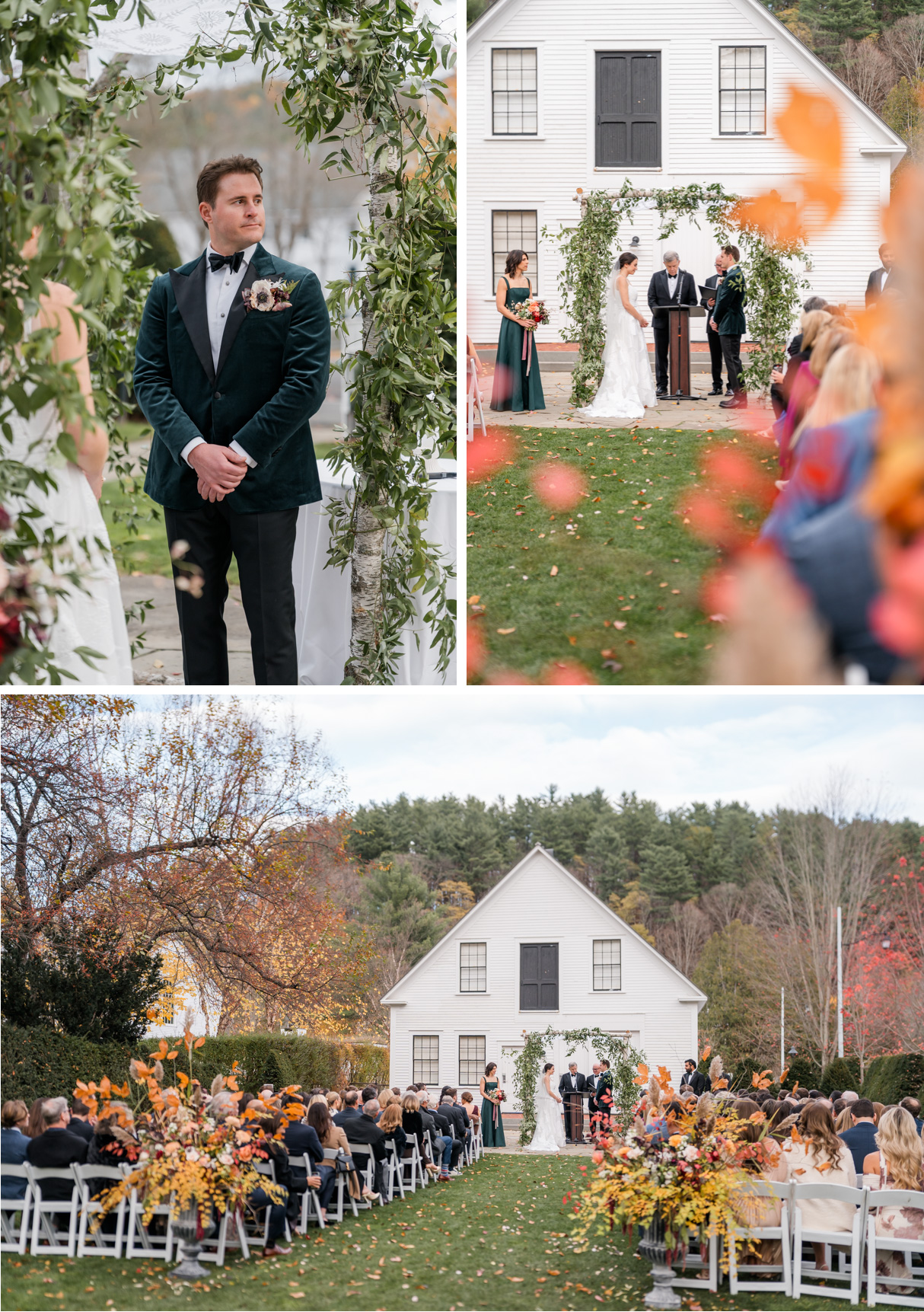Woodstock Inn Vermont Wedding - ceremony