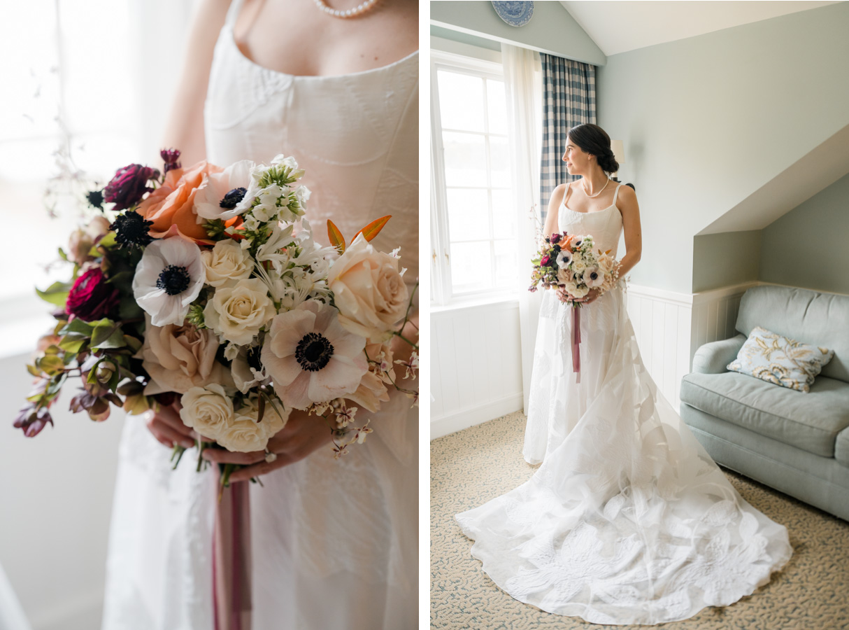 Woodstock Inn Vermont Wedding - bridal portrait