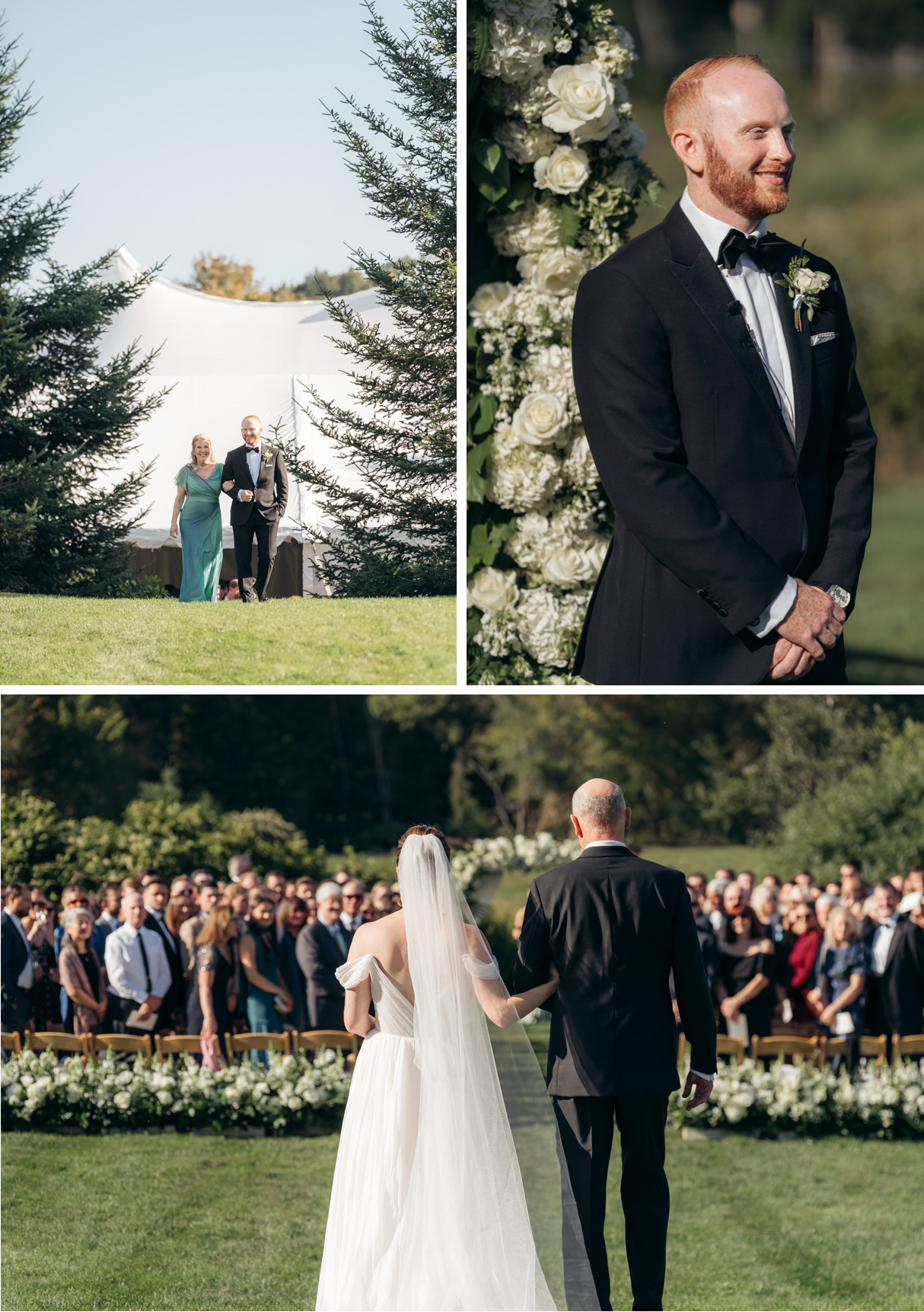 Topnotch Resort Wedding - ceremony processesional