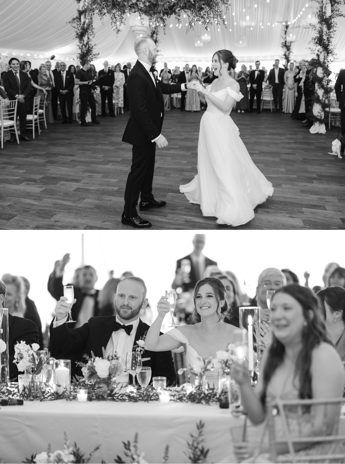 Topnotch Resort Wedding - first dance and reception