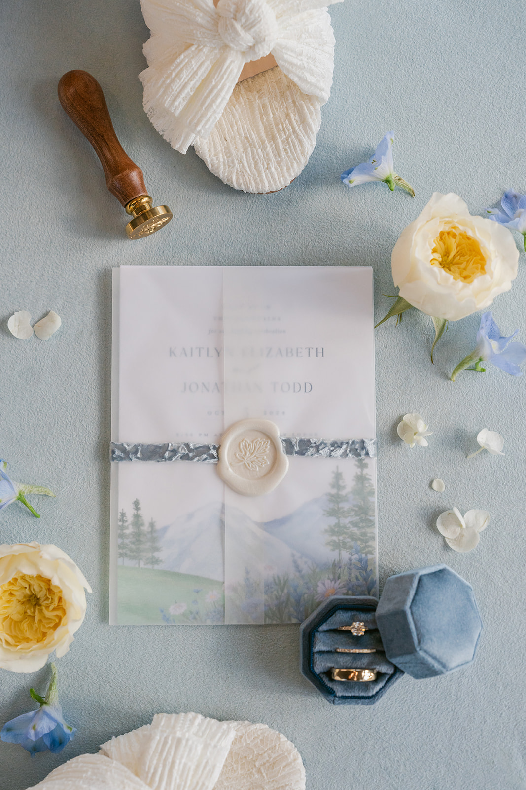 flat lay details