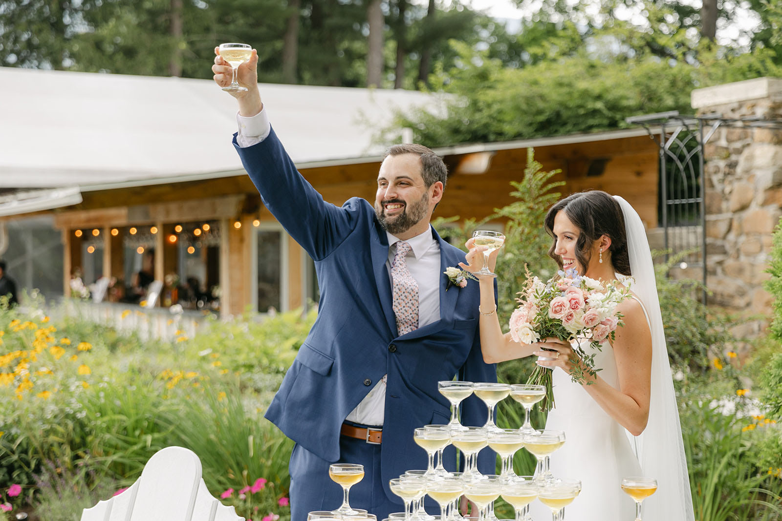 Summer Vermont Wedding at The Wilburton Inn